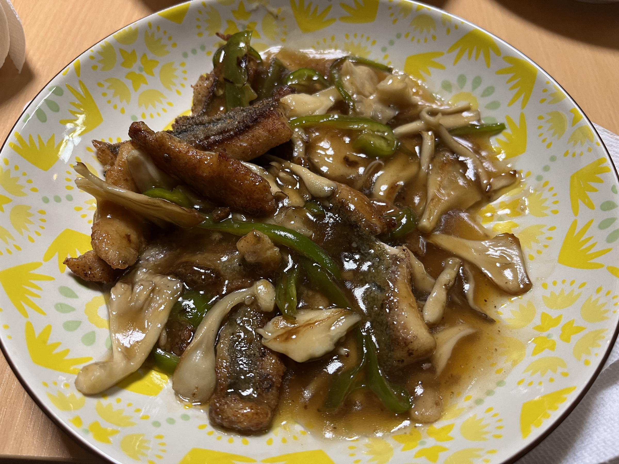 サバの黒酢あんかけ