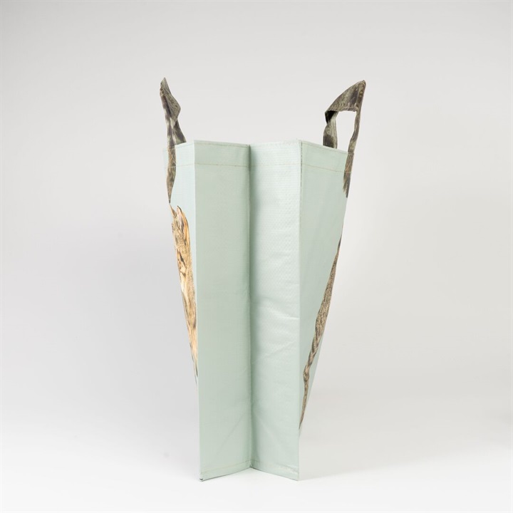 ネコ柄ショッピングバッグ(黒猫) サムネイル 4