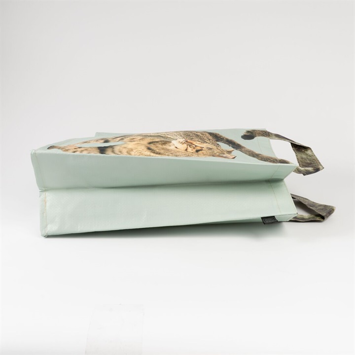 ネコ柄ショッピングバッグ(黒猫) サムネイル 5